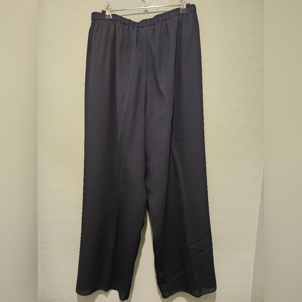 Talbots Women's Elegant Black Trousers